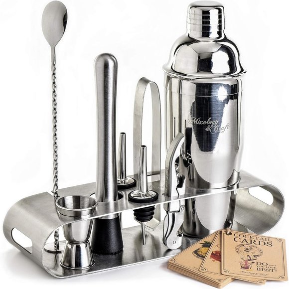 Modern Mixology & Craft Bartender Kit-9 Piece Set - Picture 1 of 4